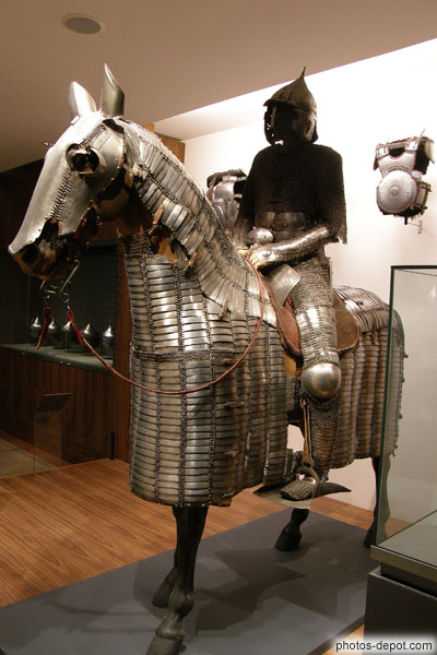 photo d'Armure de cavalier et barde de cheval, égypte mamelouke
