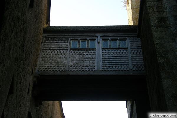 photo de Maison Artichaud, pont en bois sur le grand degré intérieur