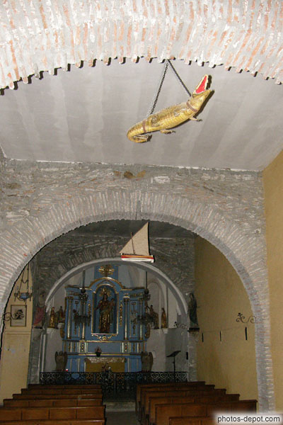 photo de nef de la chapelle
