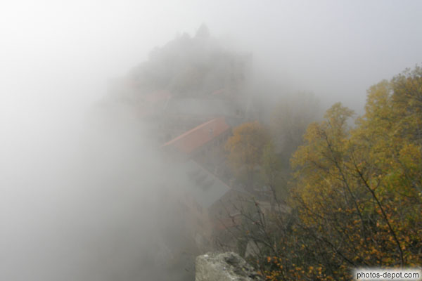 photo d'Abbaye disparaît dans la brume