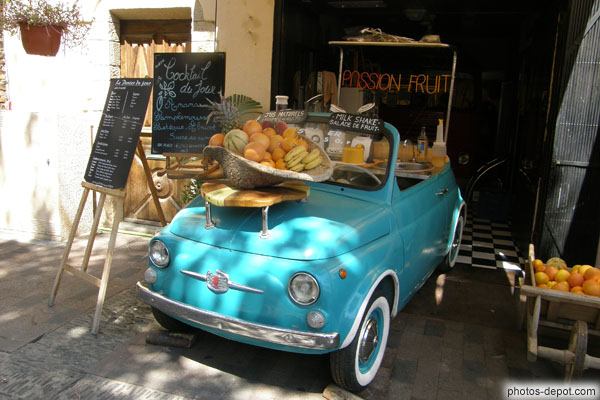 photo de Fiat 500 pour passion fruit