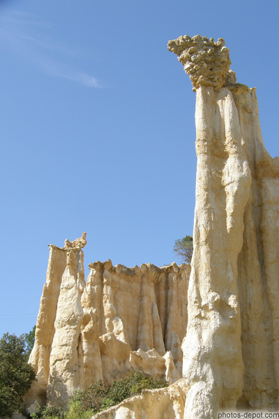photo de colonnes de fées