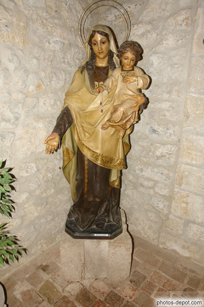photo de Virgen del Carmen et Enfant Jésus