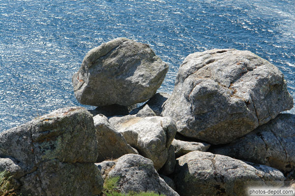 photo de rochers du cap finistère