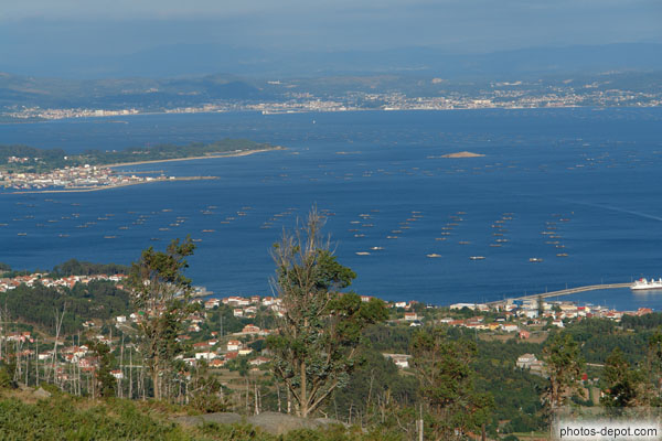 photo de plateformes dans la baie de Ribeira