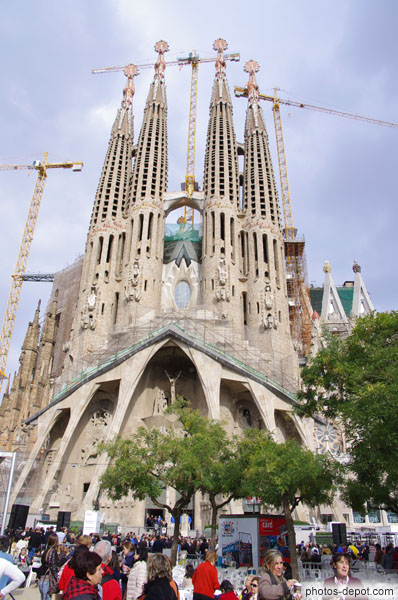 photo de la cathÃ©drale de Gaudi