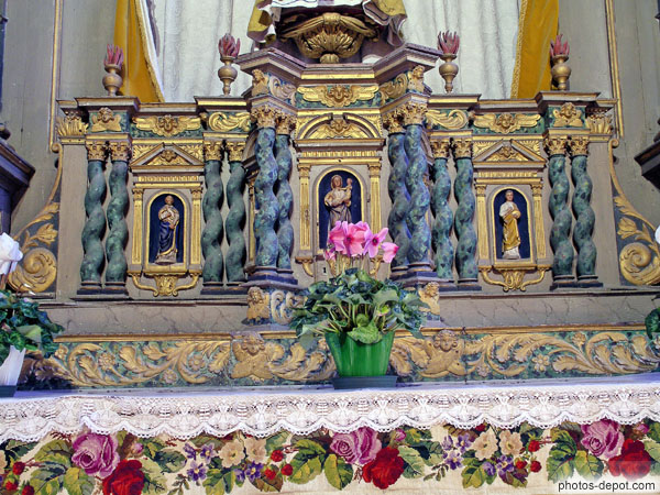 photo d'Autel de la Vierge de la Tronchais