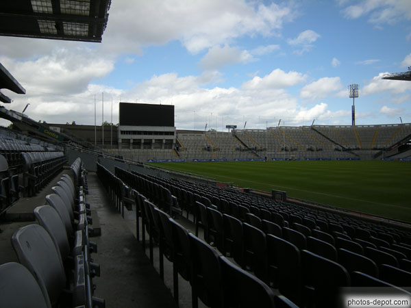 photo de sièges du stade