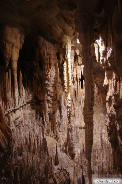 photo de stalagtites
