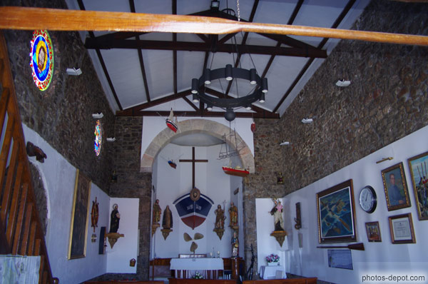 photo d'intérieur chapelle