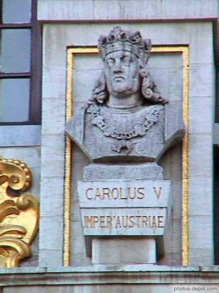 photo de buste Carolus V