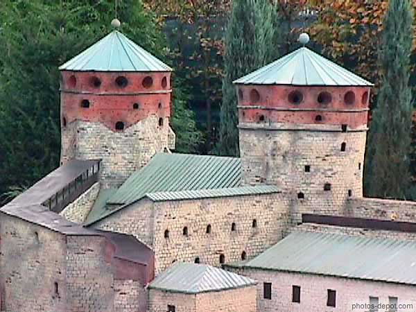 photo de tours du chateau de Savonlinna