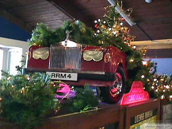 photo de Rolls Royce de Noël