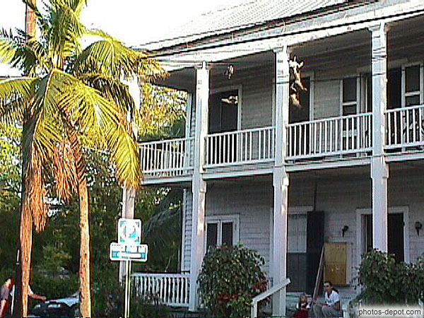 photo de maison de bois à Key West