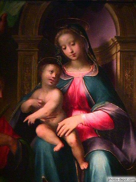 photo de Vierge à l'enfant, Domenico Puligo