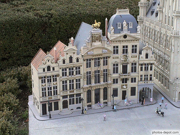 photo de Belgique, Bruxelles, Grand Place, maisons des corporations