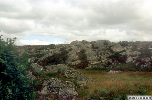photo de rochers entre Macroom et Killarney
