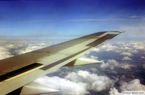 photo de vol au dessus de l'Irlande