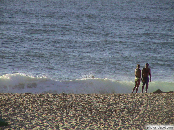 photo de couple sur la plage