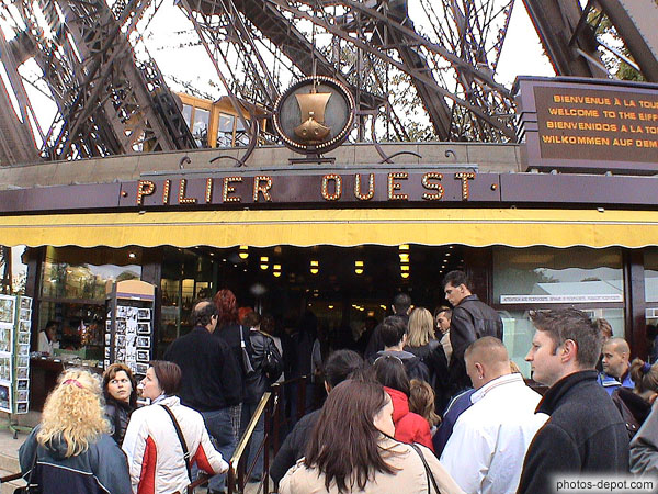 photo de Pilier Ouest Tour Eiffel