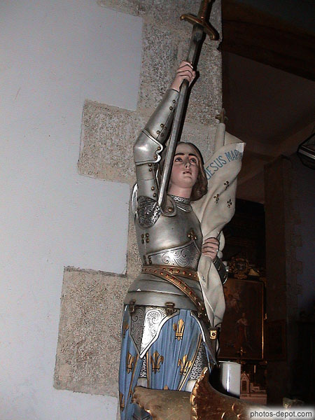 photo de Sainte Jeanne d'Arc, Eglise St Louis, Forteresse Mont Louis