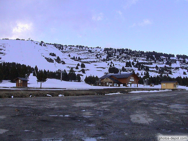 photo de piste de ski