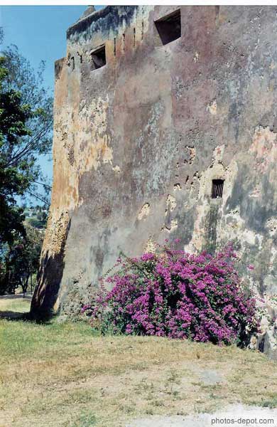 photo de mur d'enceinte du Fort Jesus