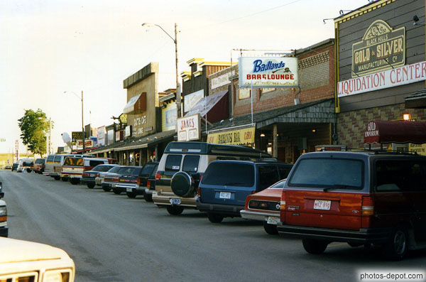 photo de rue à Black Hills dans les Badlands