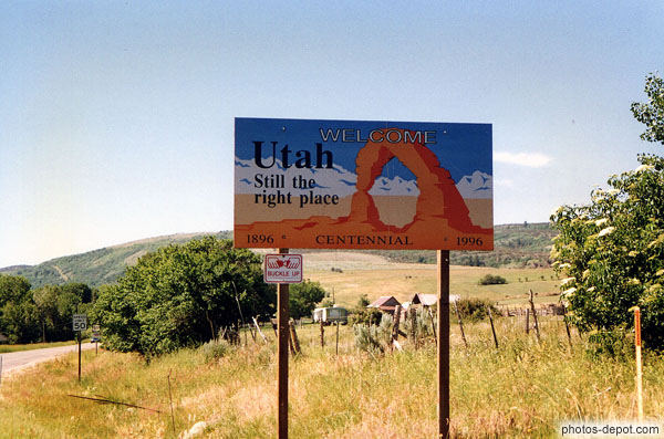 photo de Welcome Utah, Still the right place