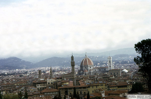 photo de Vue générale de la ville de Florence