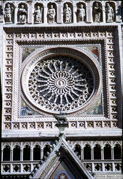 photo de Rosace Cathédrale Gothique Duomo
