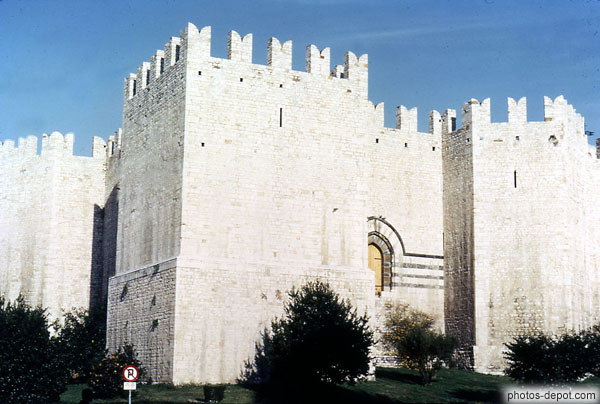 photo de Château de l'Empereur du St Empire Romain Frédéric II, en calcaire de Liais et vert de Prato (serpentine)