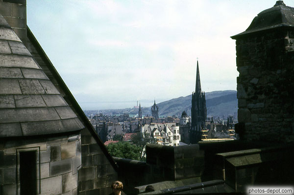 photo de ville vue des toits