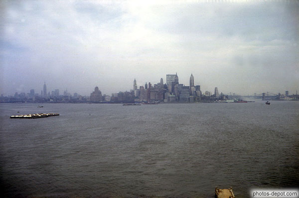 photo de Vue de Manhattan depuis la baie