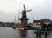 Moulin hollandais ciel gris