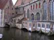 église sur l'eau / Belgique, Bruges