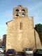 Eglise au mur clocher / France, Languedoc Roussillon, Polestres