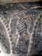 Faucon ou aigle gravé dans marbre noir, Cloître / France, Languedoc Roussillon, Saint Genis Fontaines