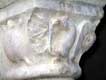 Rât sculpté sur chapiteau du Cloître