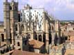 CathÃ©drale St Just, ensemble monumental de style gothique mÃ©ridional unique en France et similaire au palais des papes d'Avignon / France, Languedoc Roussillon, Narbonne