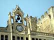 Horloge et cloches du palais neuf gothique des archevèques / France, Languedoc Roussillon, Narbonne