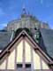 Maison et Abbaye / France, Normandie, Mont St Michel
