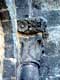 Rosaces sculptées sur modillon, Chapelle romane de St Julien / France, Languedoc Roussillon, Villeneuve de la Raho