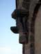 Corniche sur arcatures, abside Chapelle St Julien / France, Languedoc Roussillon, Villeneuve de la Raho