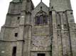 Cathédrale St Samson, batie en granit, offre l'aspect d'une forteresse / France, Bretagne, Dol de Bretagne