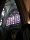 Superbe Verrière à médaillons dans le coeur, Cathédrale St Samson / France, Bretagne, Dol de Bretagne