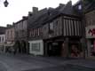 Maisons à colombages dans la vieille ville / France, Bretagne, Dol de Bretagne