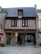 Maison à coombages sur passage vers la cour Chartier / France, Bretagne, Dol de Bretagne