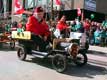 Petites voitures d'antan / Canada, Quebec, Montreal, fête de St Patrick