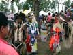 Amérindiens couverts de plumes / Canada, Kahnawake